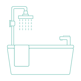 Shower/Bath Icon